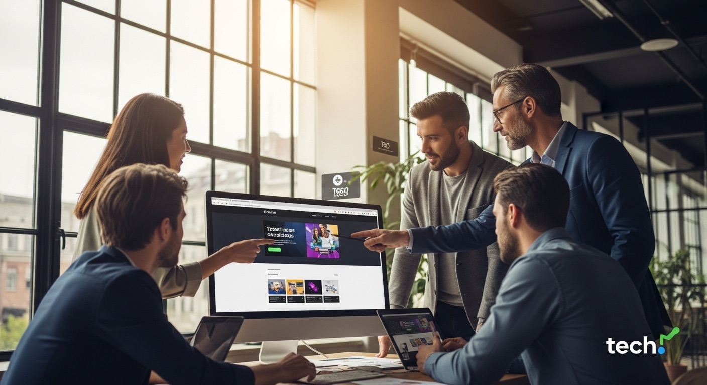 Website build team planning launch deliverables