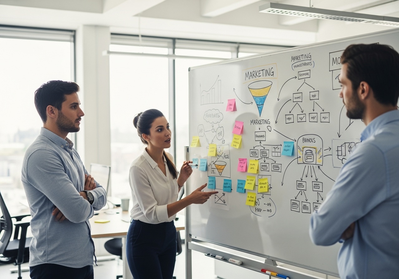 Consultation call and planning session for a new website project